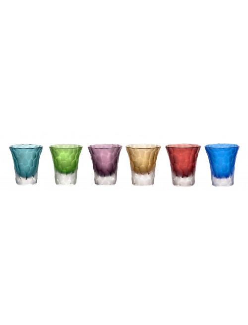 Set Bicchieri Palline, cristallo, multicolore, volume 45 ml